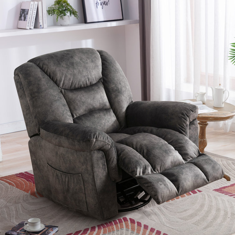 Wildon Home Claycomo 39 Wide Modern Oversized Rocker and Swivel